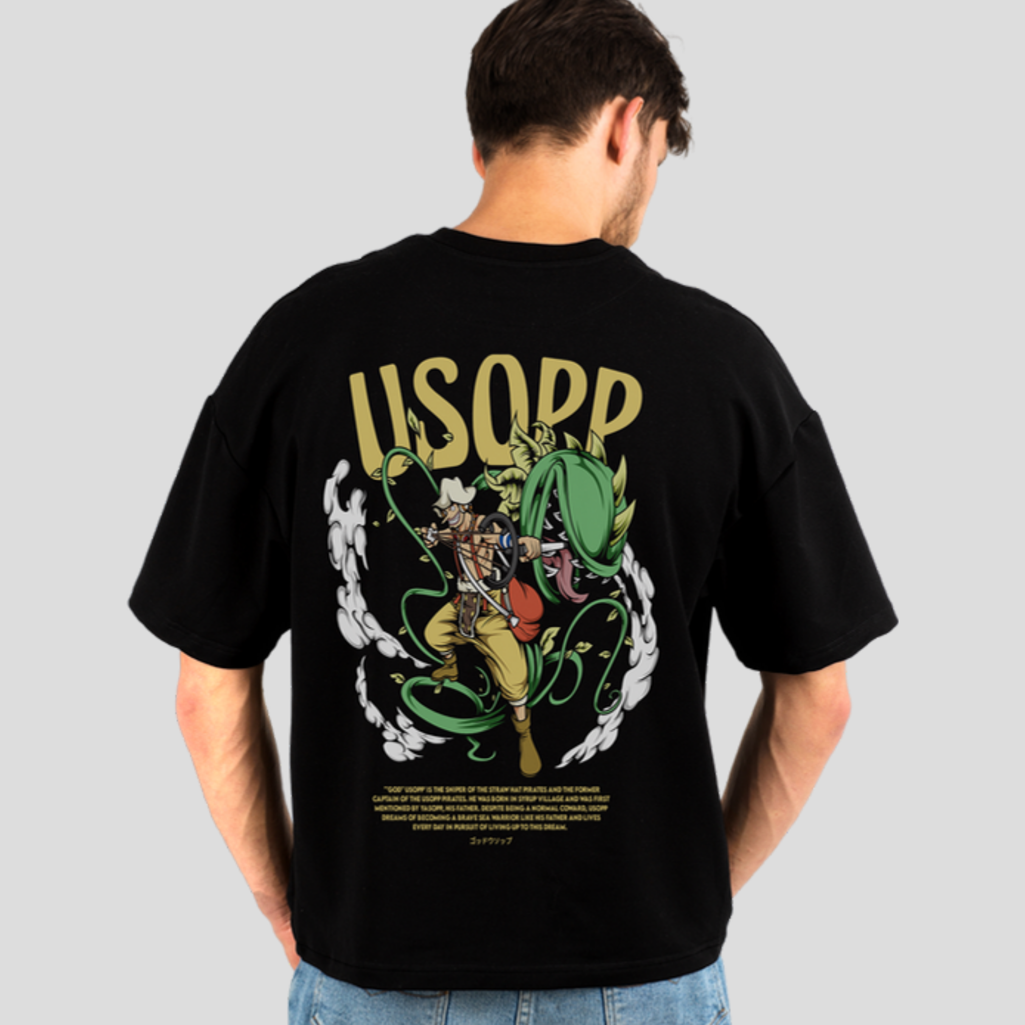 Anime printed Premium Oversize  T-shirt | Oversize T-Shirt | One Piece