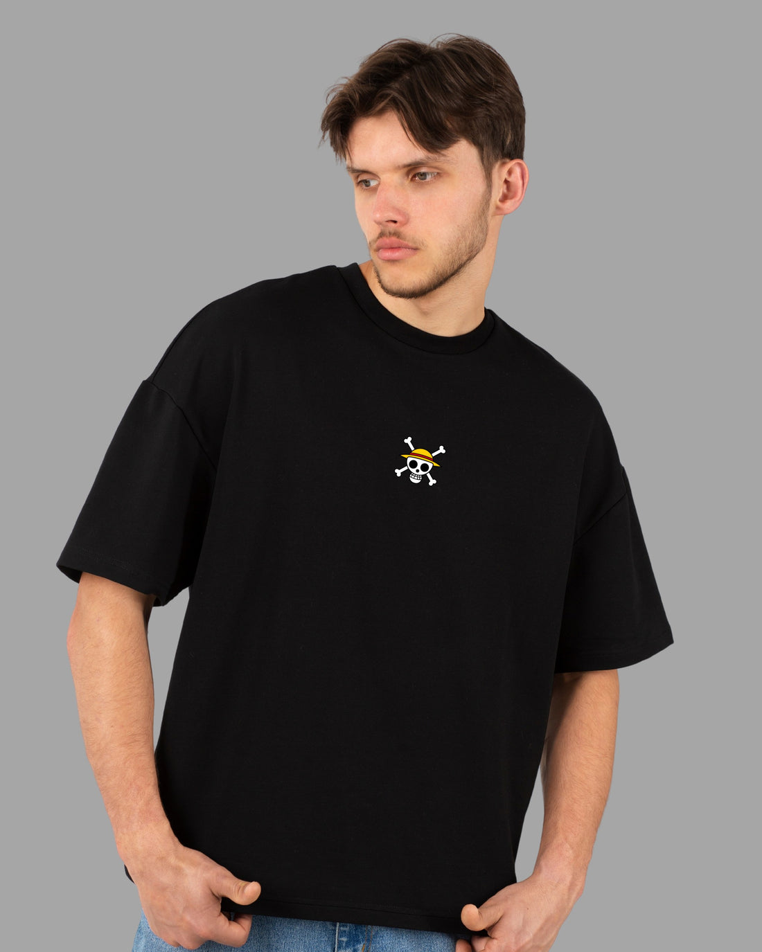 One piece shiro Printed Oversized T-Shirt