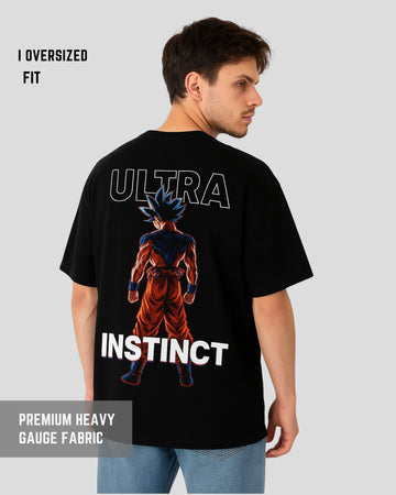 Dragonball Oversize Roundneck Black T-Shirt