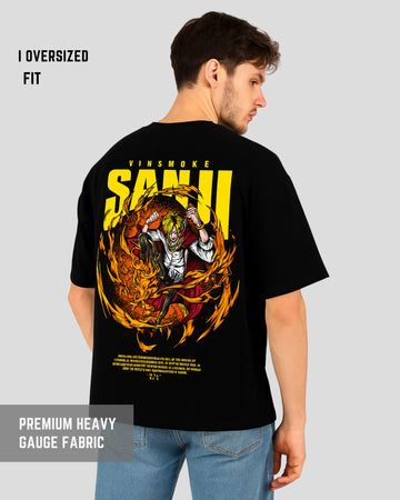 Vinsmoke Sanji - Onepiece Oversized T-shirt