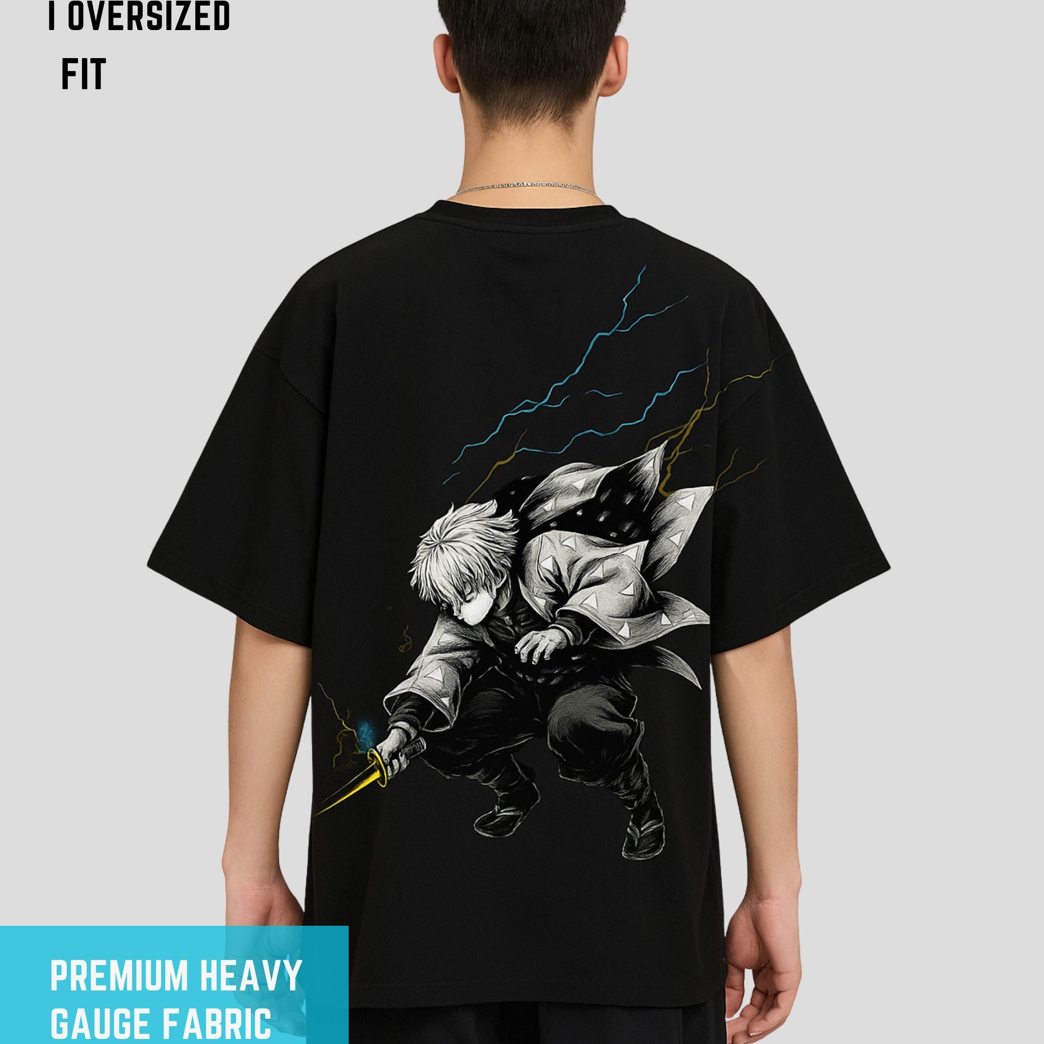 The Thunder 'Zenitsy' Oversized T-Shirt – Premium Heavy Gauge Fabric | Oversized tshirt