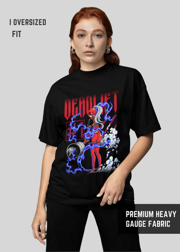 Deadlift Demon – Oversized Power T-Shirt Oversized | Premium oversize Tshirt