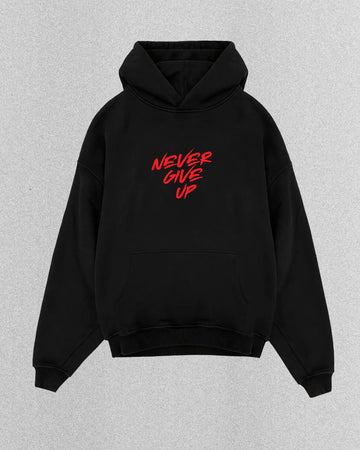 Ajithkumar vidaamuyarchi Printed hoodie red, yellow print