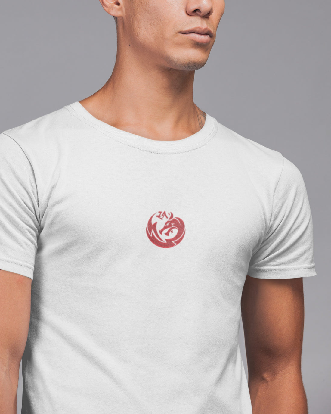 LaLegacy | Round neck | classic fit T-Shirt white