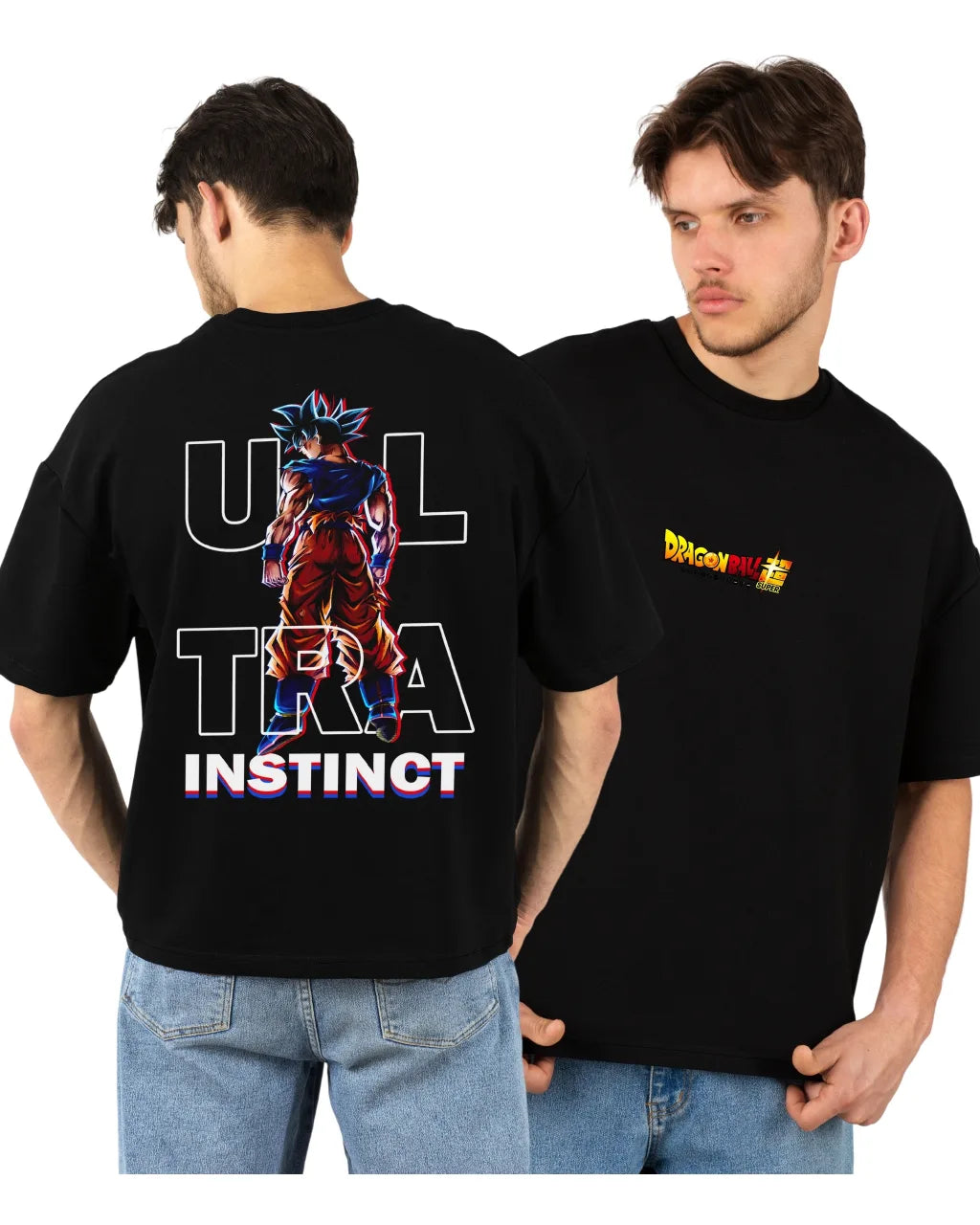 Dragonball Oversize Roundneck Black T-Shirt