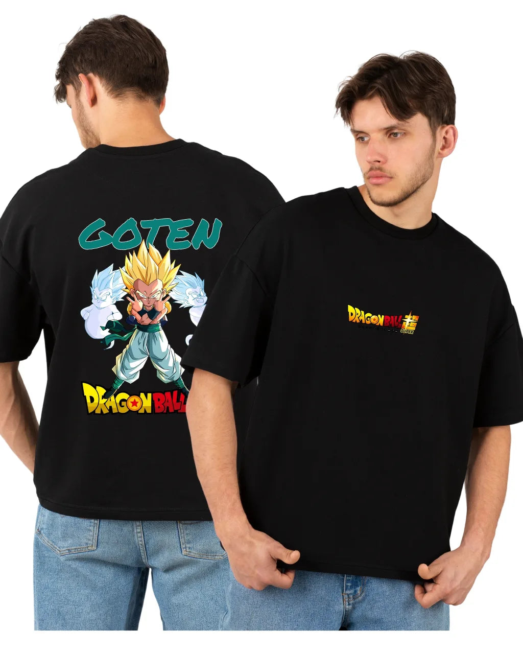 Dragonball Oversize Roundneck Black T-Shirt