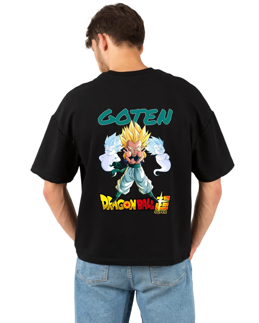 Dragonball Oversize Roundneck Black T-Shirt