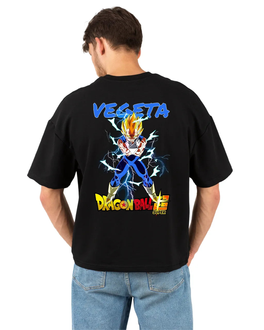 Dragonball Oversize Roundneck Black T-Shirt