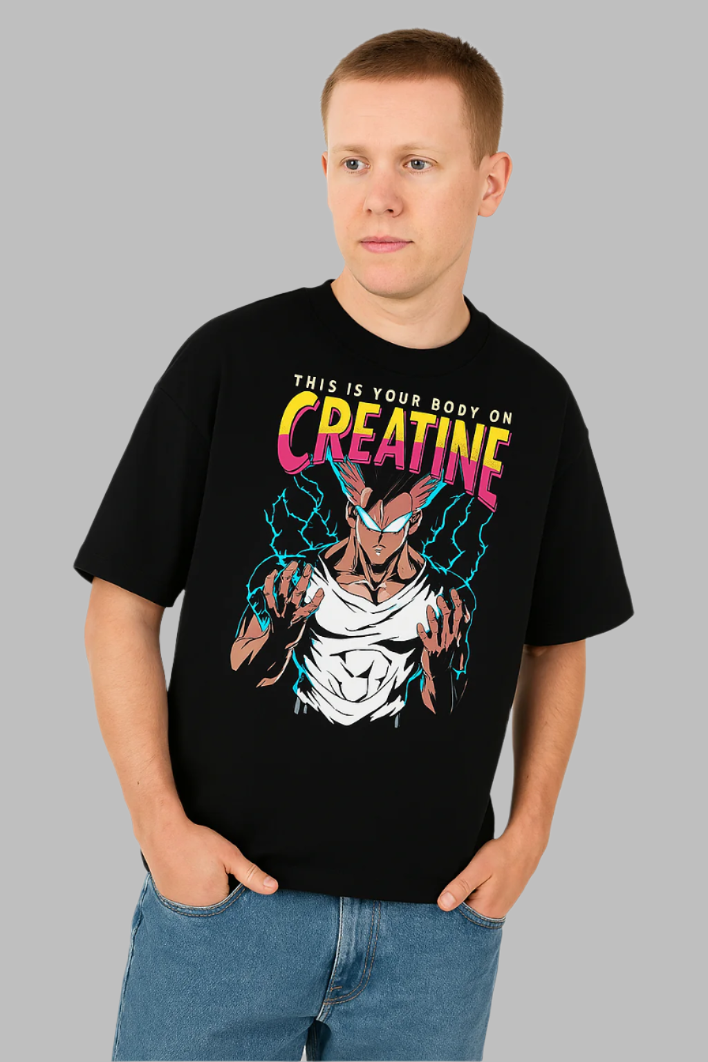 Creatine Premium Oversize  T-shirt | Oversize T-Shirt