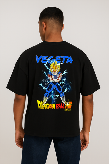 Dragonball Oversize Roundneck Black T-Shirt