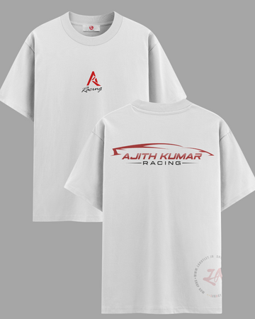 AK version iii Premium Cotton | Oversized white T-Shirt