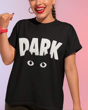 MAU Dark Puff | Premium Graphic T-Shirt – Limited Edition | Oversized Streetwear T-shirt – Unisex | Black