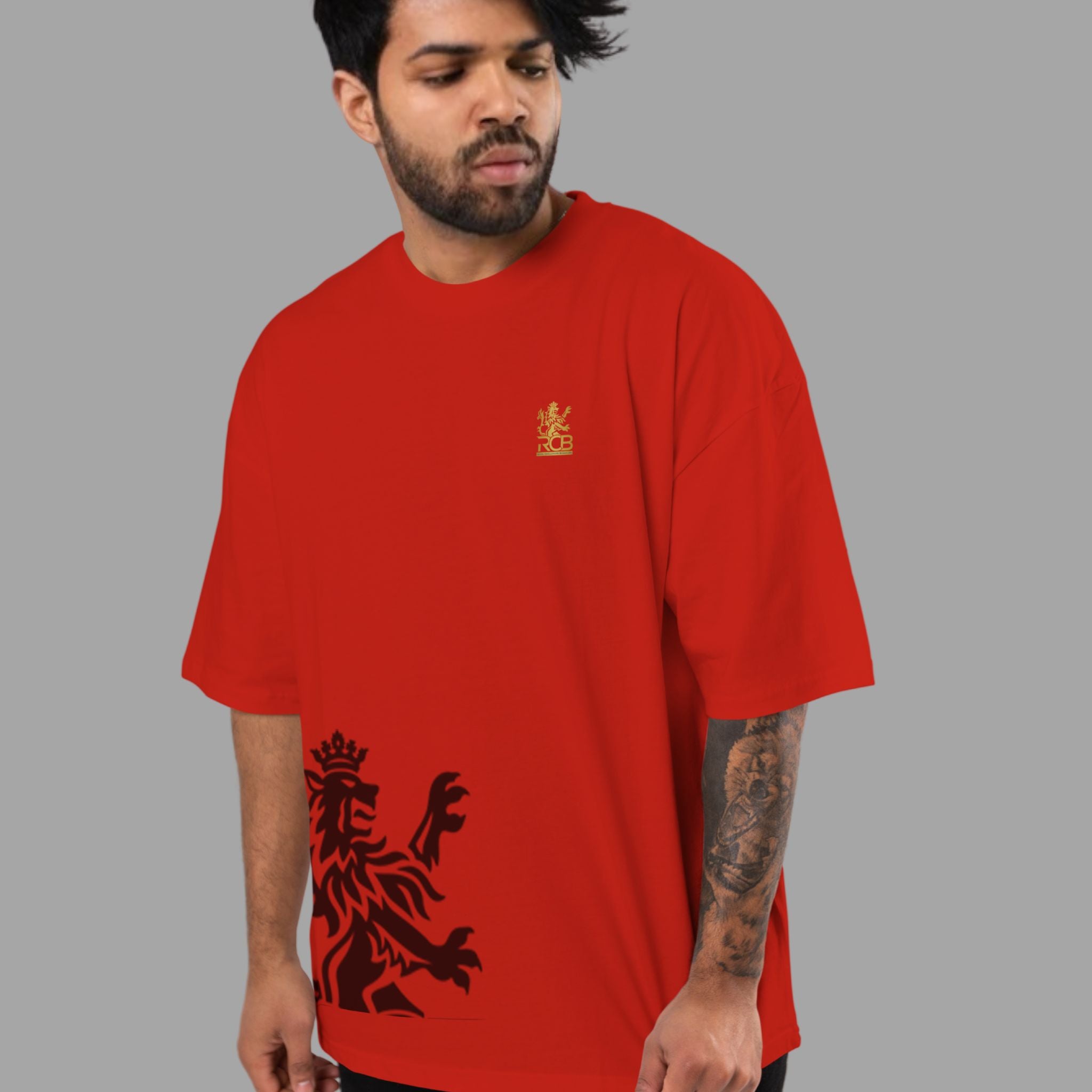 RCB IPL Premium Cotton | Oversized T-Shirt