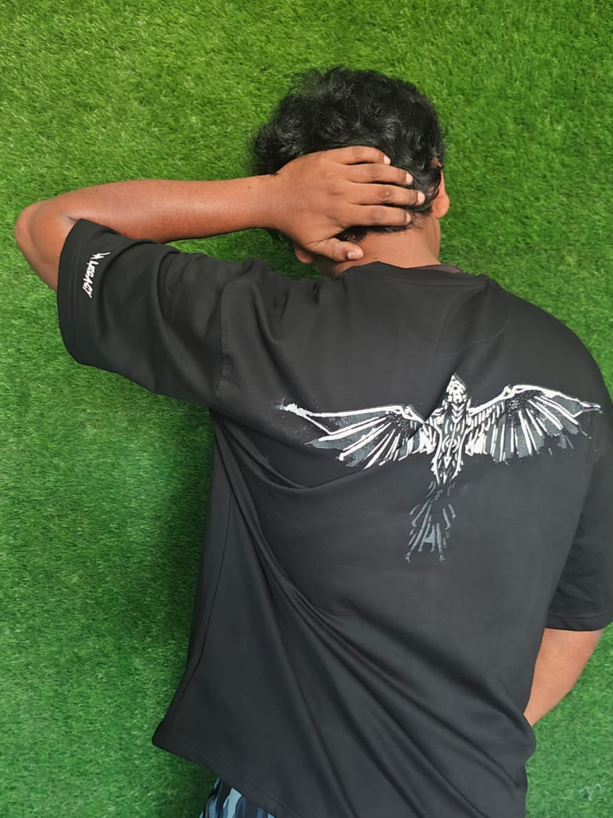 “Dark Wings” Oversized Tee – Limited Drop