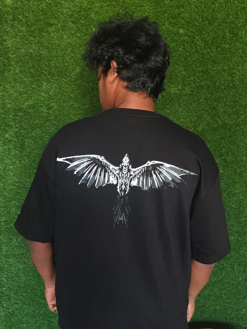“Dark Wings” Oversized Tee – Limited Drop