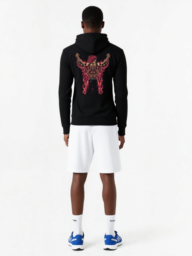 Baki Black hoodie