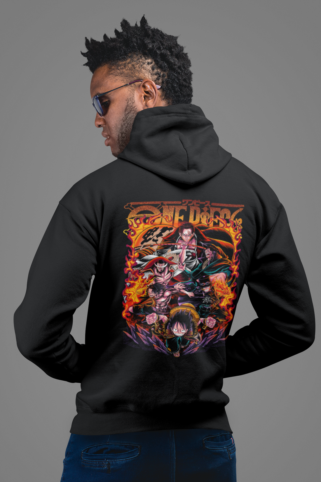One Piece Firestorm Hoodie – Straw Hat Legends Edition