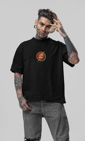 Flash Premium Oversize Printed T-shirt | Oversize T-Shirt