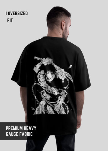 Unleash the Sorcerer Killer - Toji Fushiguro is here | Oversized Anime Graphic T-shirt |