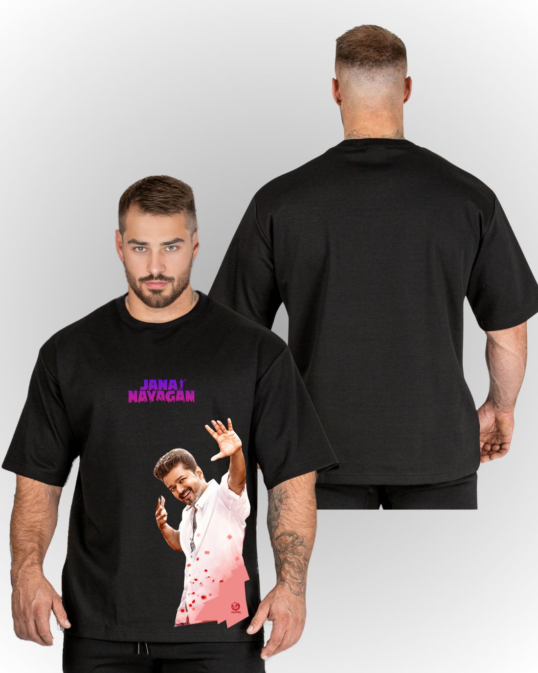 Jana Nayagan | Thalapathy version ii Premium Cotton | Oversized T-Shirt