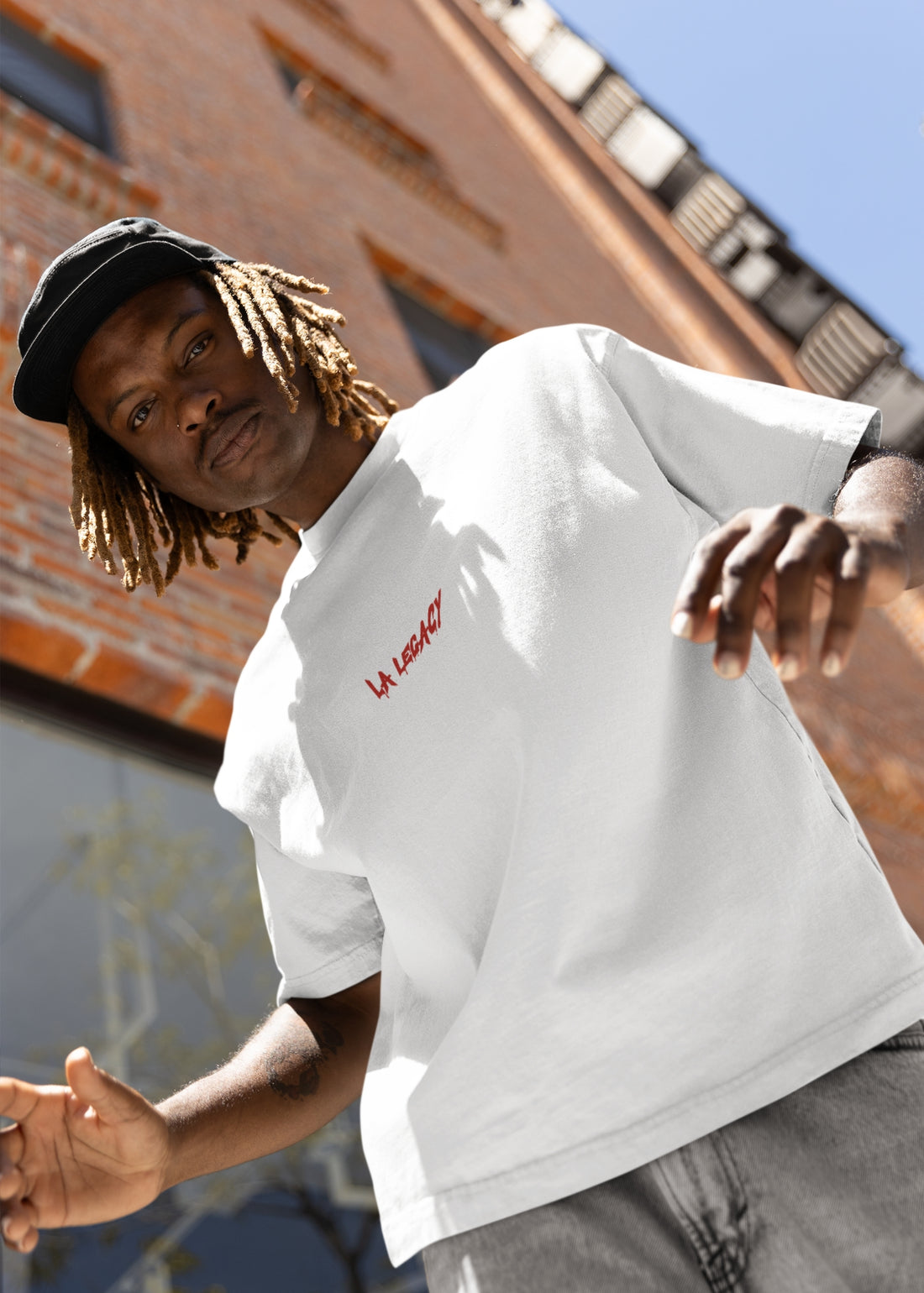 Dragon × Warrior | Premium Graphic T-Shirt – Limited Edition | Oversized Streetwear T-shirt – Unisex | White
