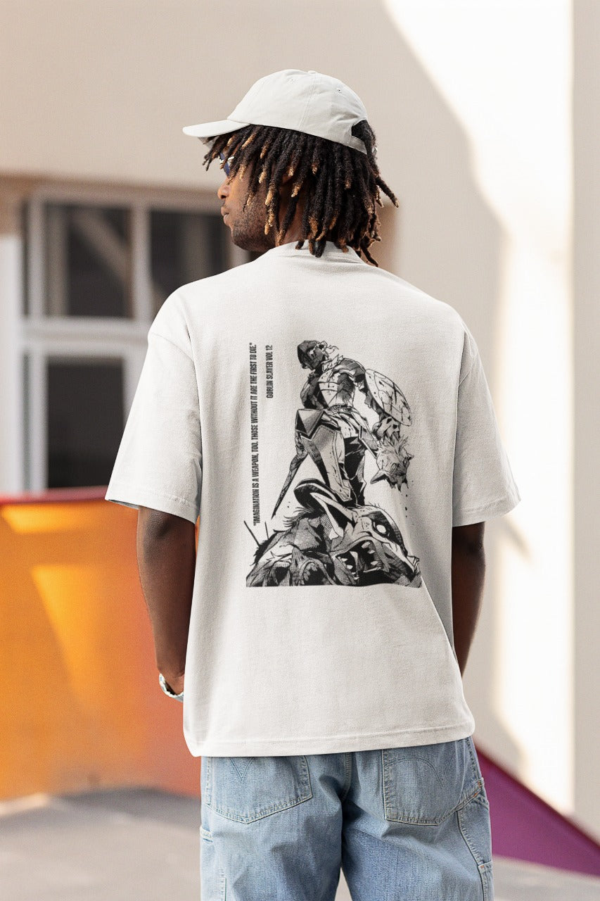Goblin Slayer Oversized Graphic Tee – Unisex | Bold Streetwear