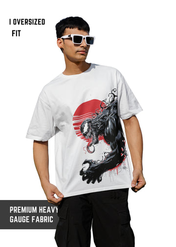 Venom-Inspired Oversized T-Shirt