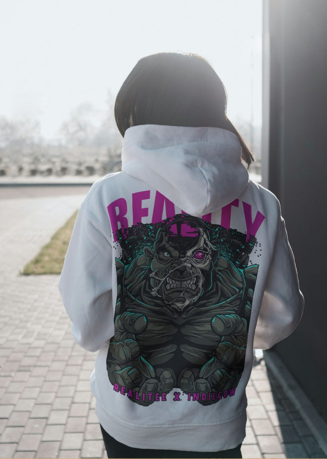 REALITY Oversized Hoodie – IndieGow X Realitee