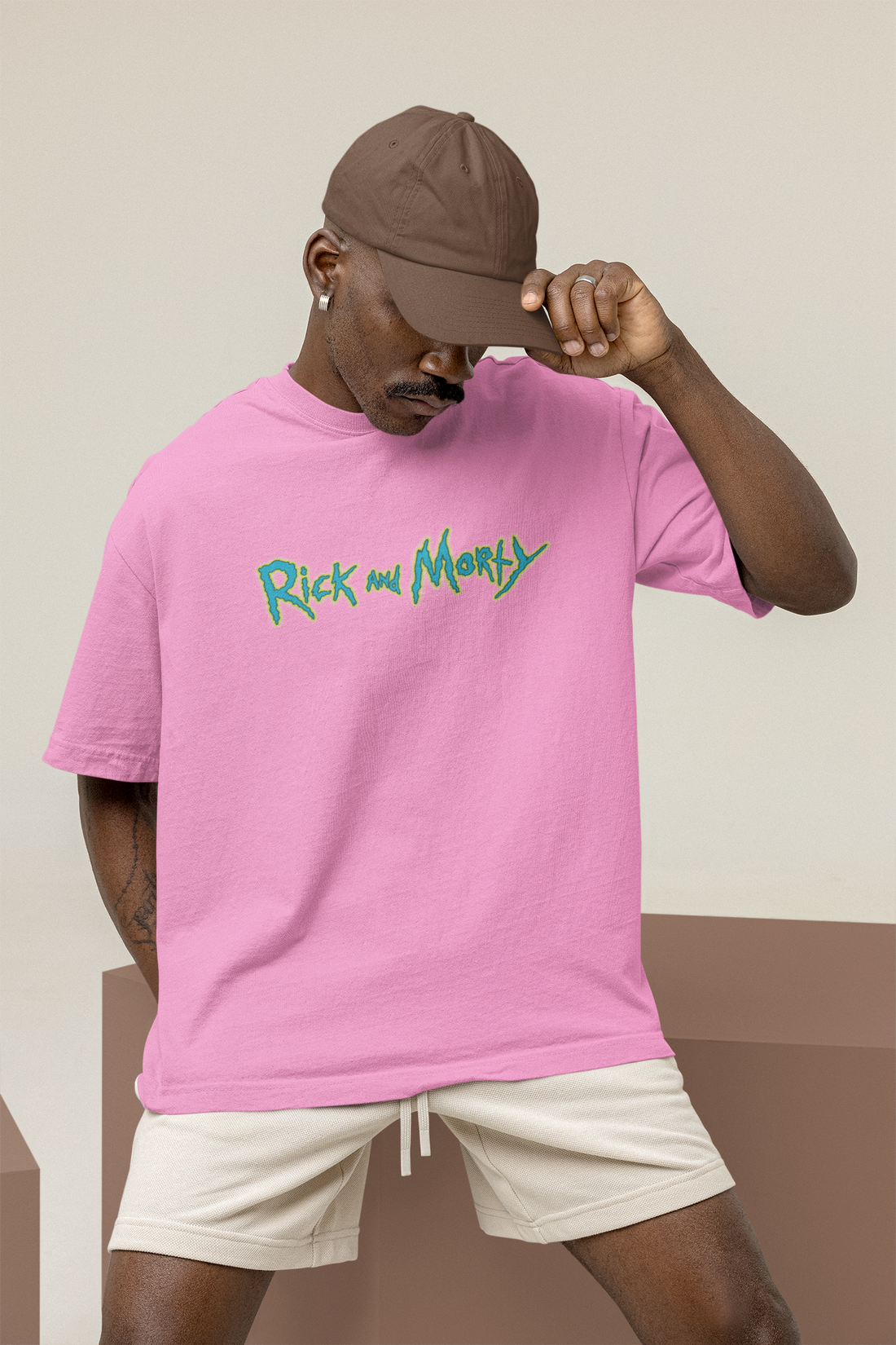 Rick and Morty Premium Oversize Printed T-shirt | Oversize T-Shirt