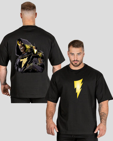 Black Adam Premium Cotton | Oversized T-Shirt