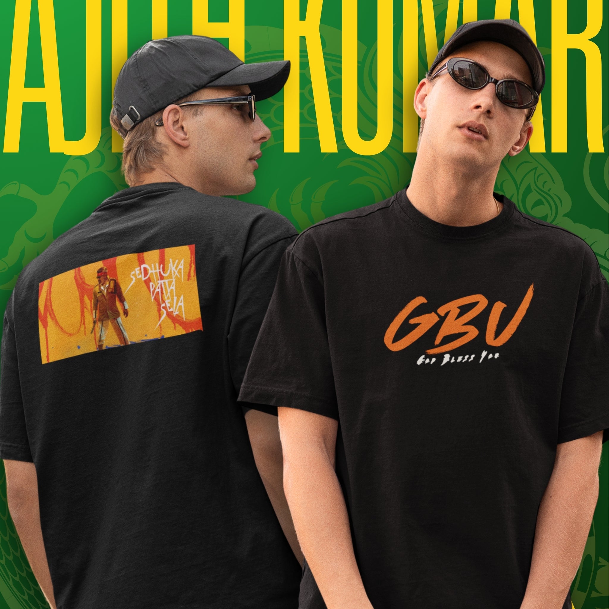GBU - AK version x Premium Cotton | Oversized Fit T-Shirt