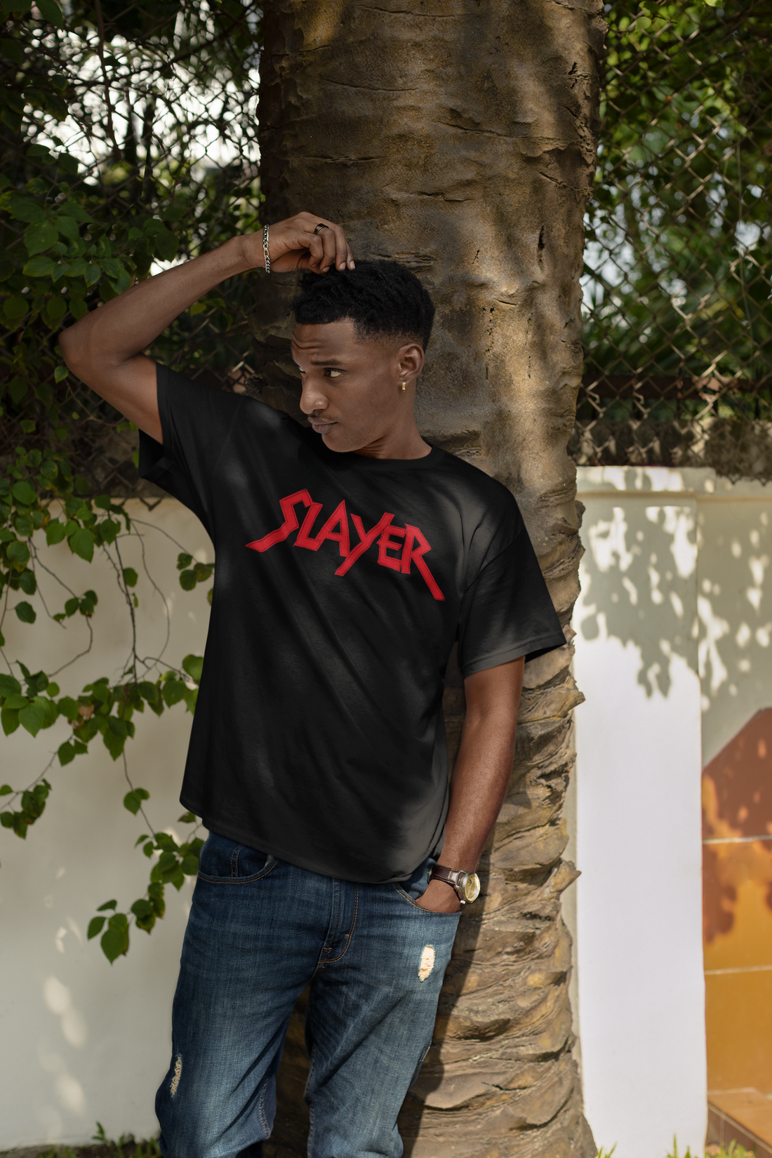 Slayer “South of Heaven” Oversized T-Shirt – Black | Premium T-shirt