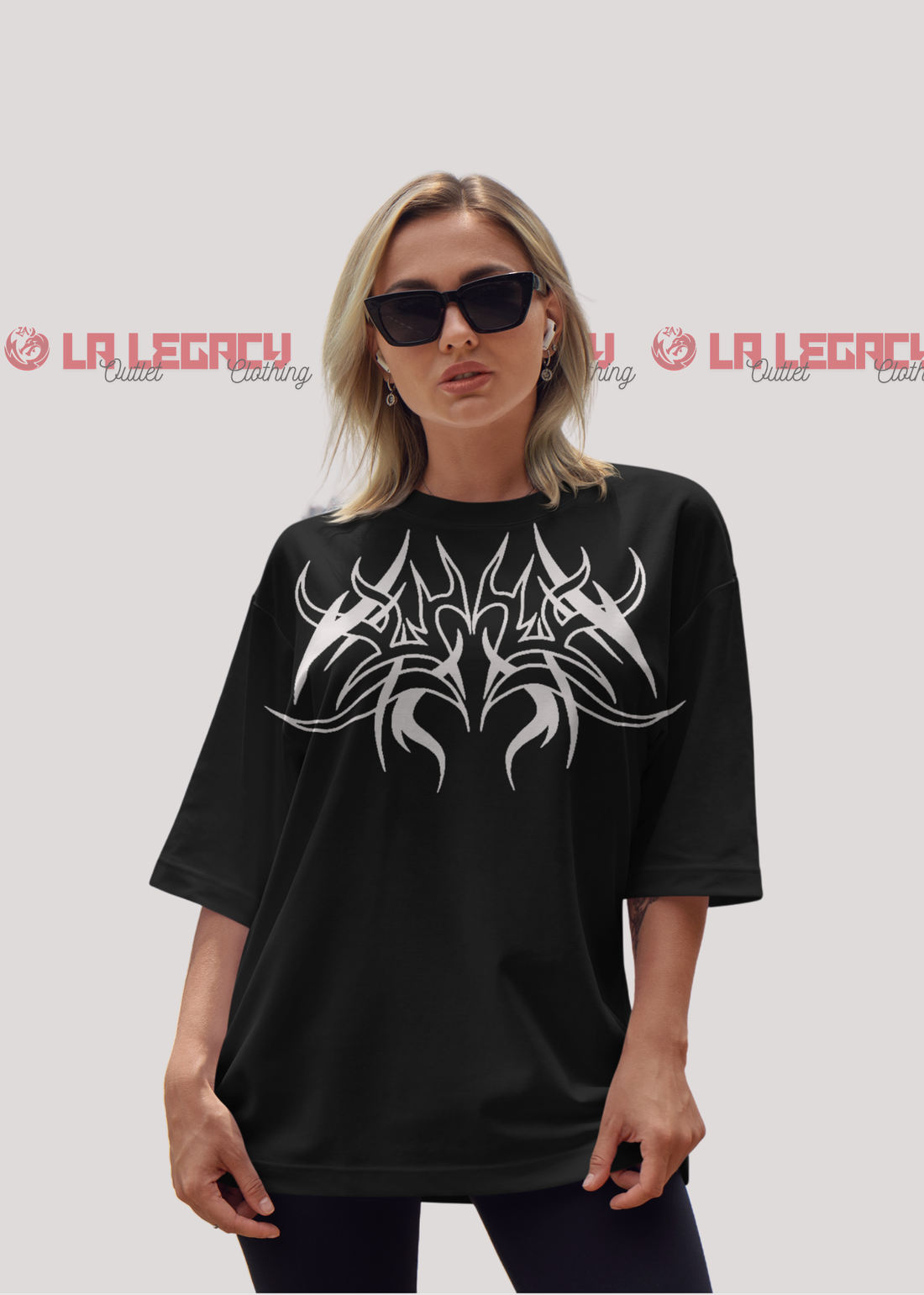 Tribal Surge Oversized T-Shirt – LA LEGACY Edition
