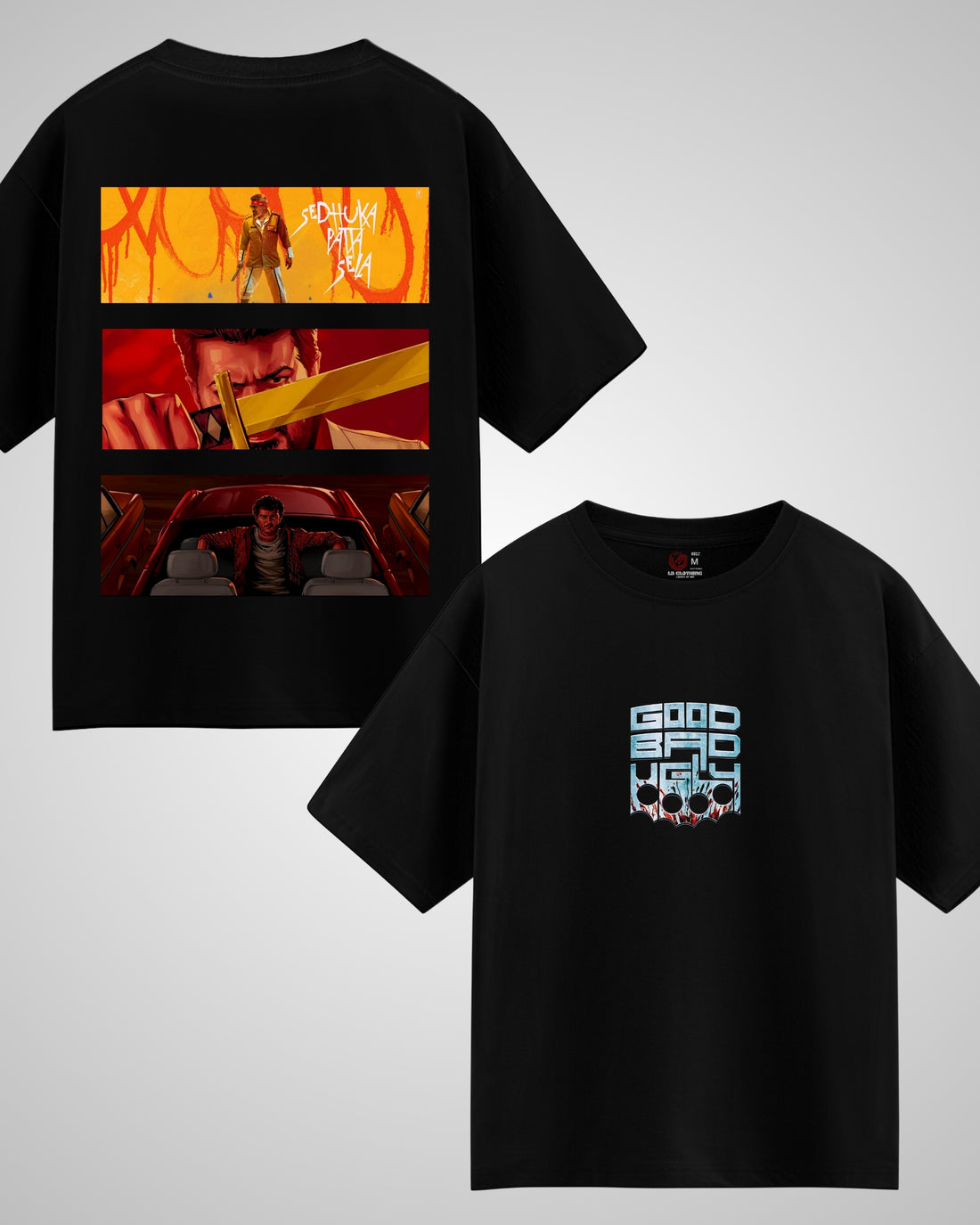 Good-Bad-Ugly AK version ix Premium Cotton | Oversized T-Shirt