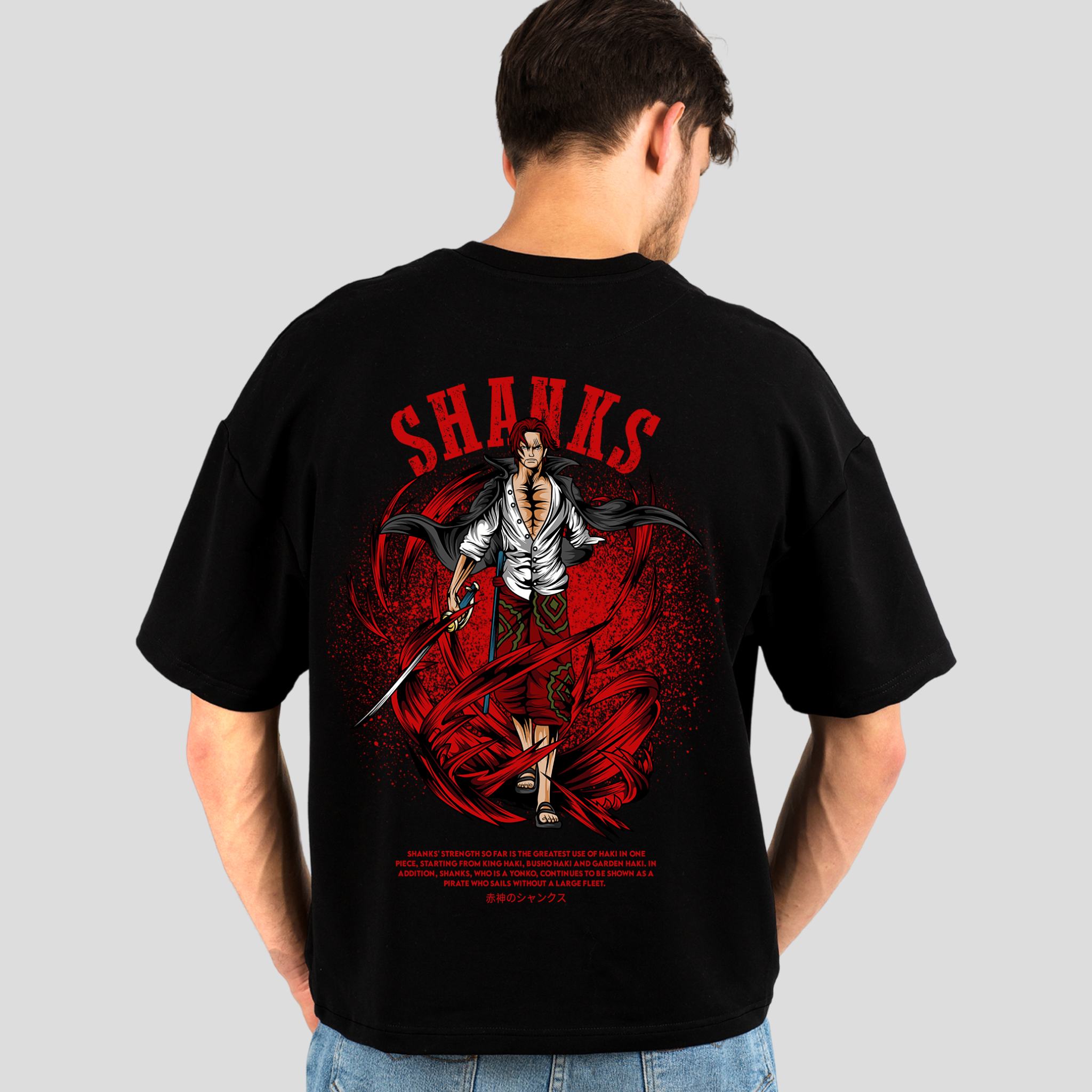 Anime printed Premium Oversize  T-shirt | Oversize T-Shirt | One Piece