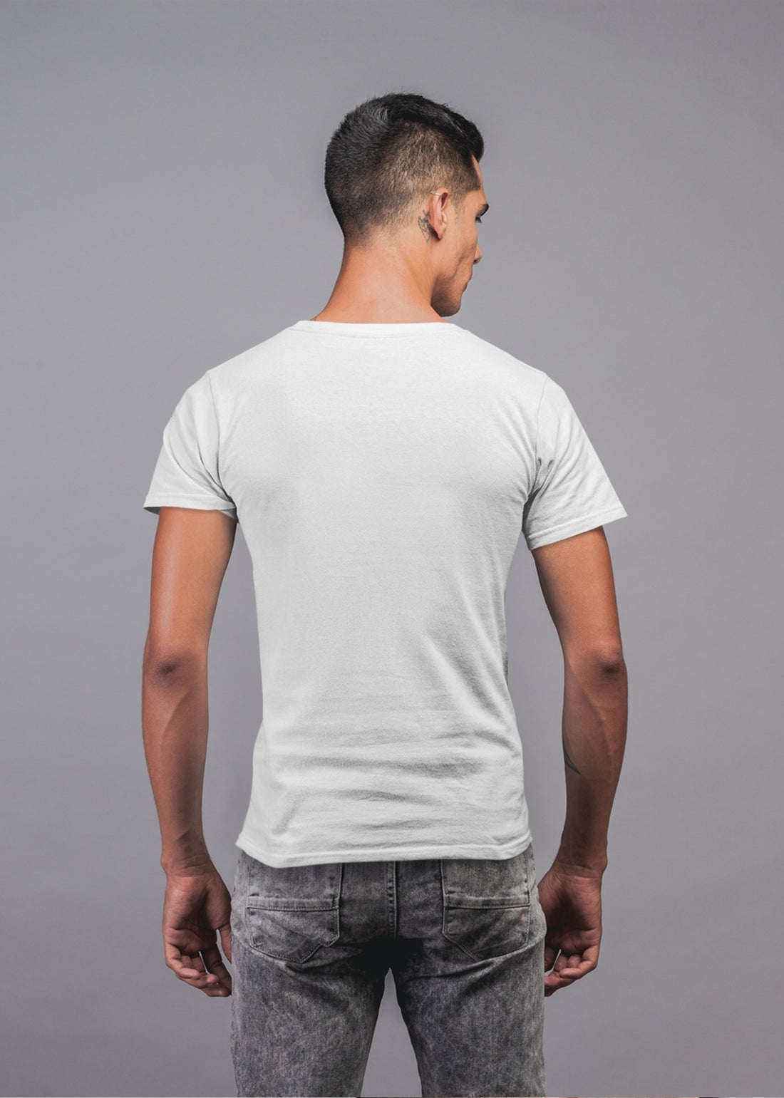 Premium Classic Fit Half-Sleeve Plain T-shirt | Plain T-Shirt