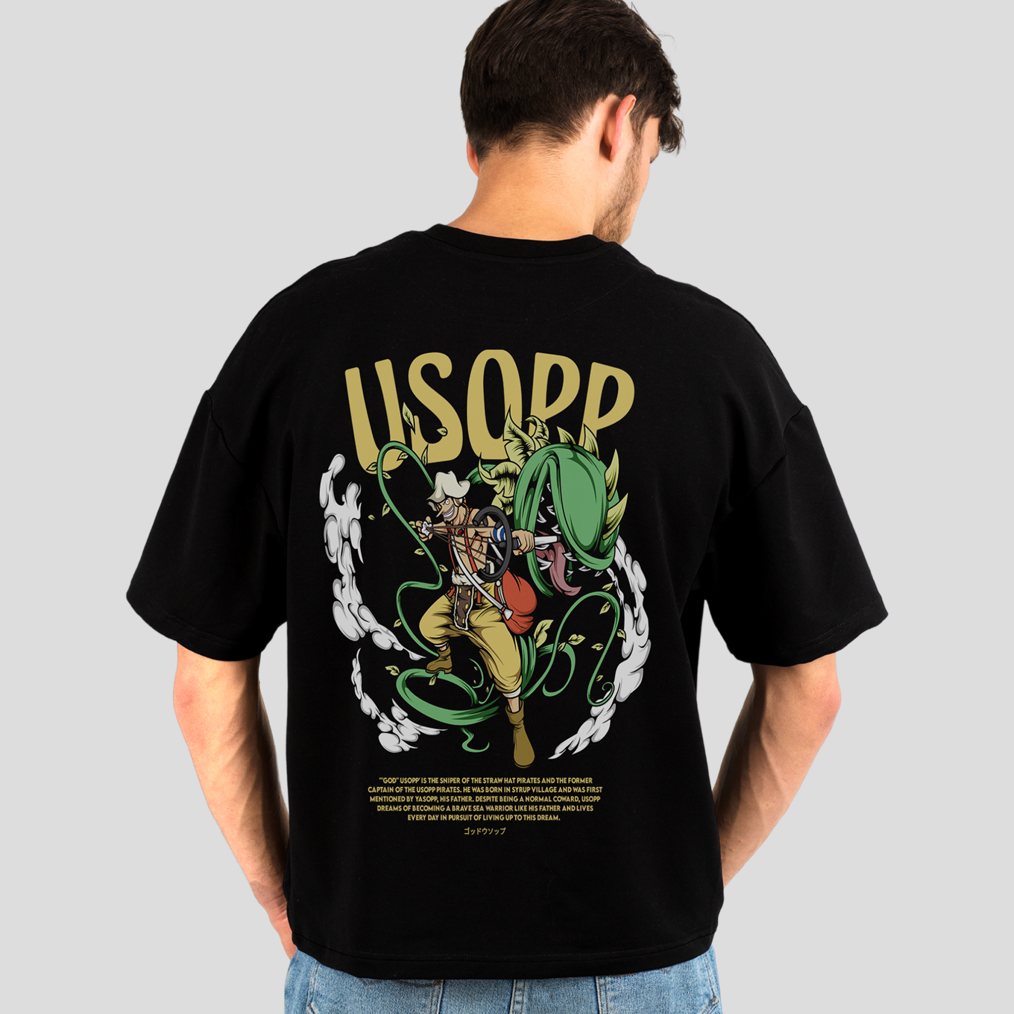 Anime printed Premium Oversize  T-shirt | Oversize T-Shirt | One Piece