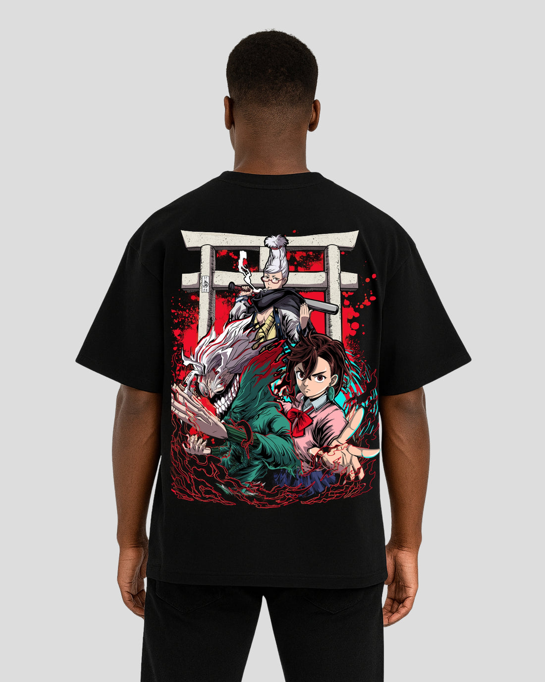 Dan Da Dan Premium Oversized Anime-Inspired Graphic T-Shirt – Heavy Gauge Fabric | Oversized tshirt