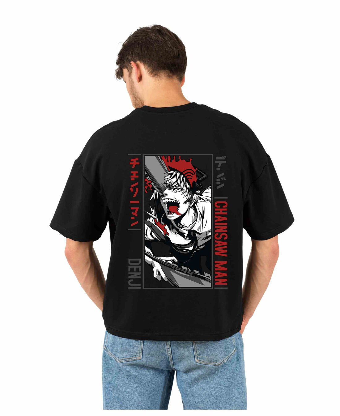 Bloodstorm Chainsaw Warrior Oversized Tee