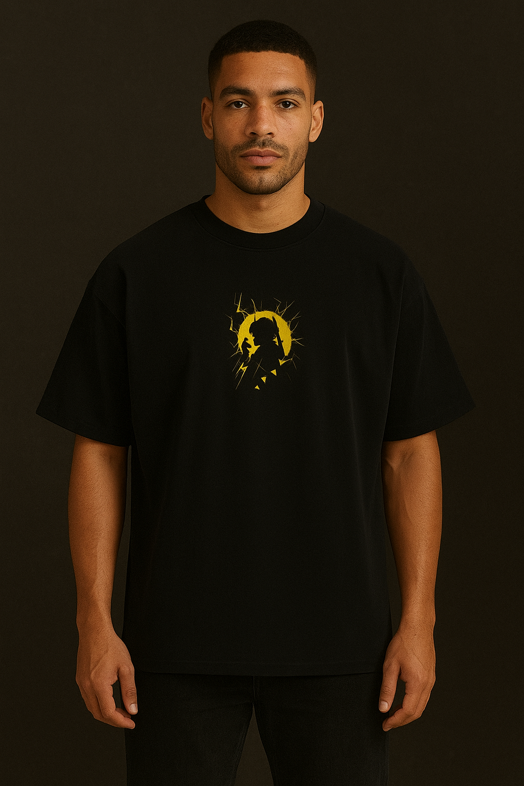 Zenitsu Agatsuma Oversized Anime T-Shirt – Demon Slayer Inspired Streetwear
