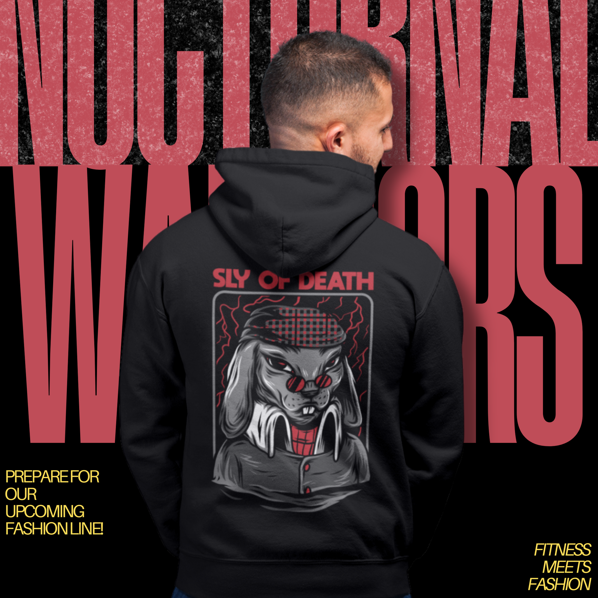 Deadly GOAT Tee - Nocturnal Warriors