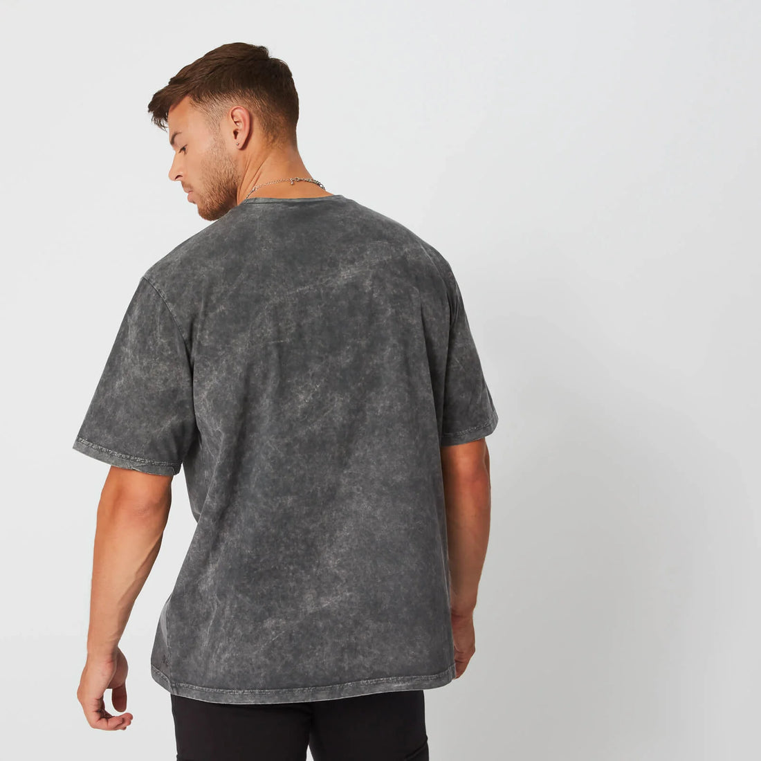 Acid wash Vintage look Oversized T-Shirt – Forest Fade| Premium oversize T-shirt
