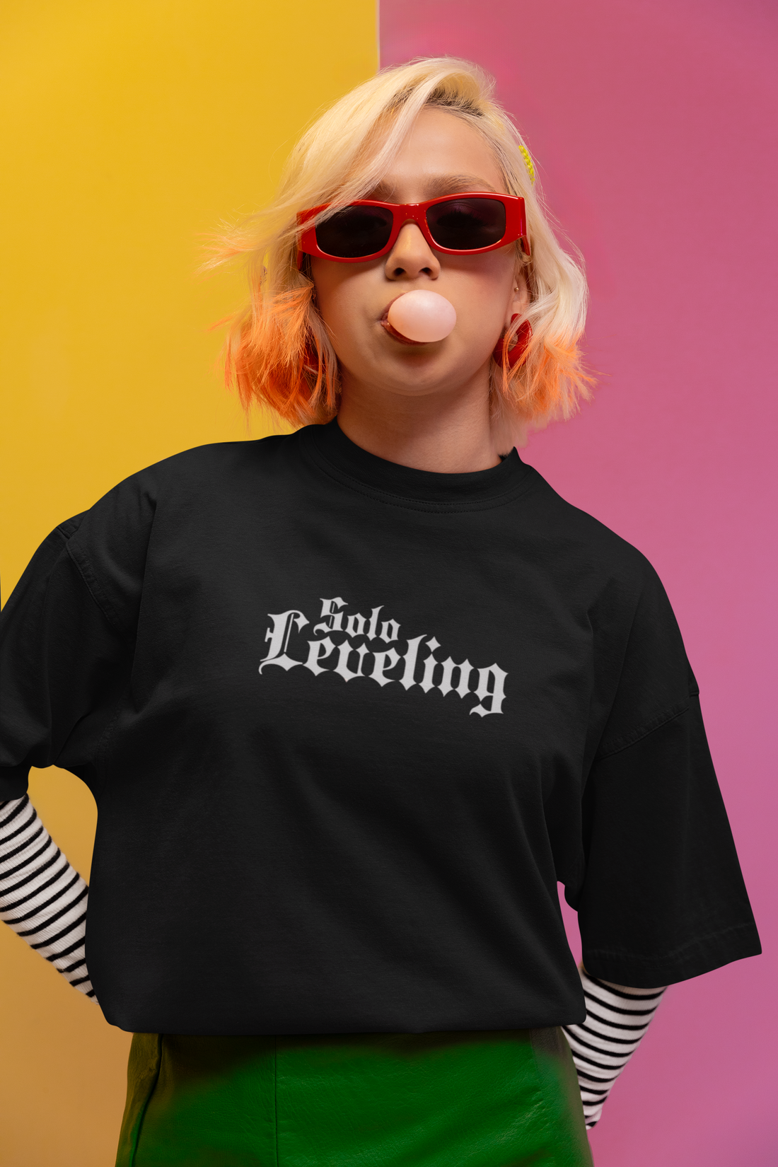 Solo Leveling - Shadow Monarch Edition | Premium Graphic – Limited Edition | Oversized Streetwear T-shirt – Unisex | Black