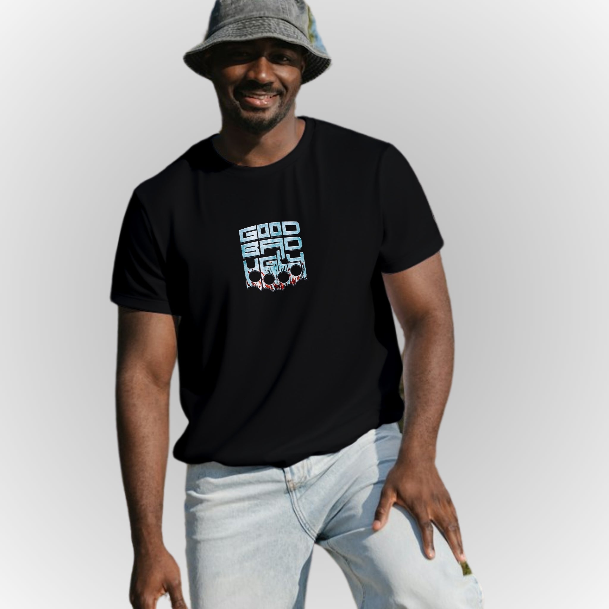 Good-Bad-Ugly AK version v Round neck Cotton | classic fit T-Shirt
